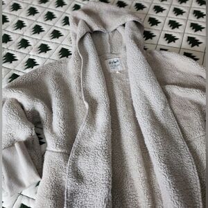 Dylan Cozy Hooded Sherpa Cardigan